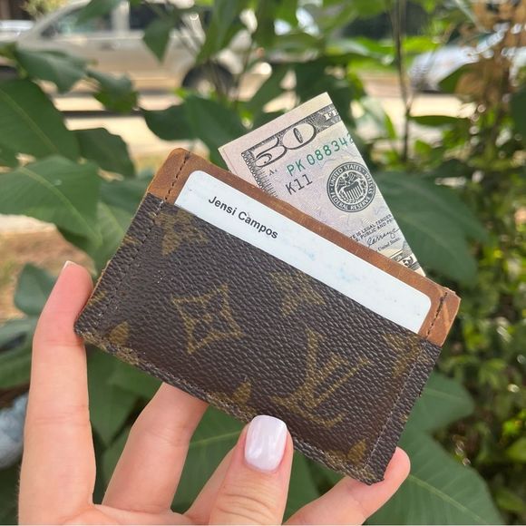 Louis Vuitton Handbags - AUTHENTIC Louis Vuitton Monogram Revamped Cardholder Wallet Tan